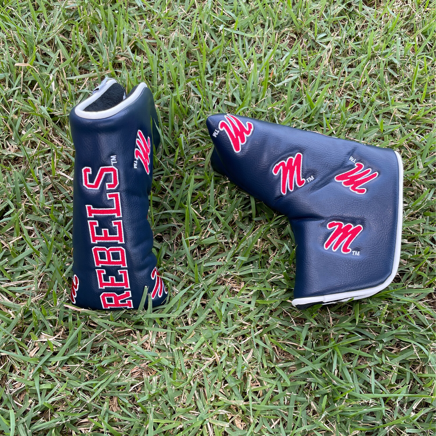 Ole Miss Script M Putter Blade  &quot;Navy&quot;