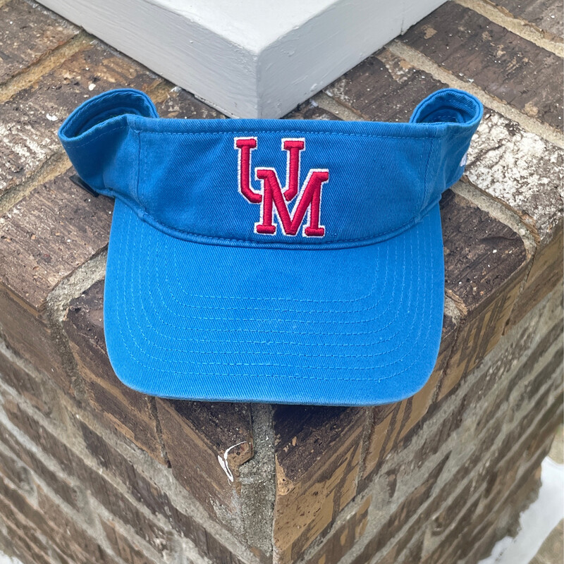 &#39;47 Brand Clean Up Visor &quot;UM&quot; Powder Blue