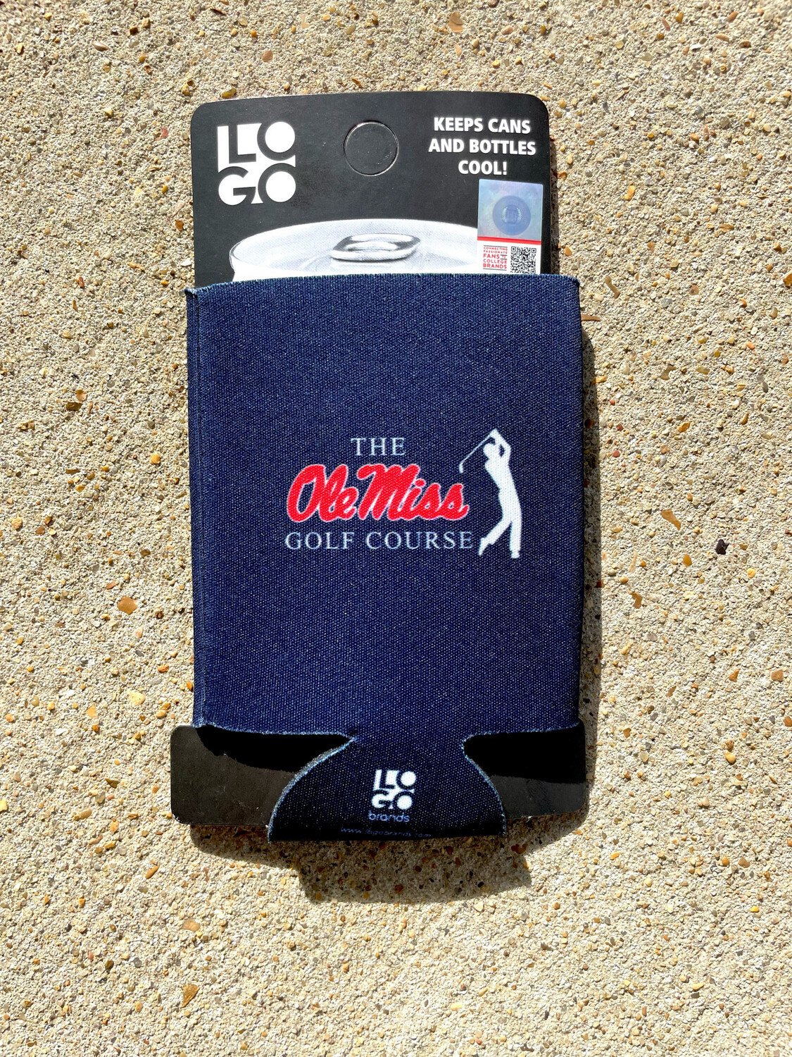 Ole Miss Golf Course Coozie