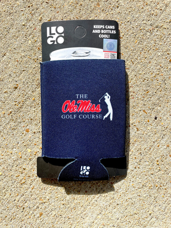 Ole Miss Golf Course Coozie