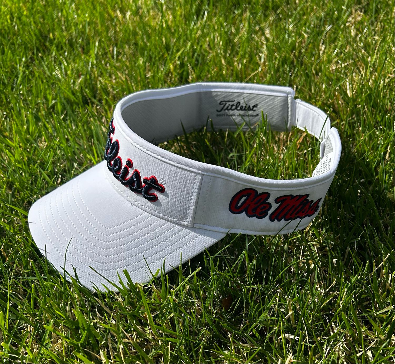 Titleist Performance Visor White &quot;Ole Miss