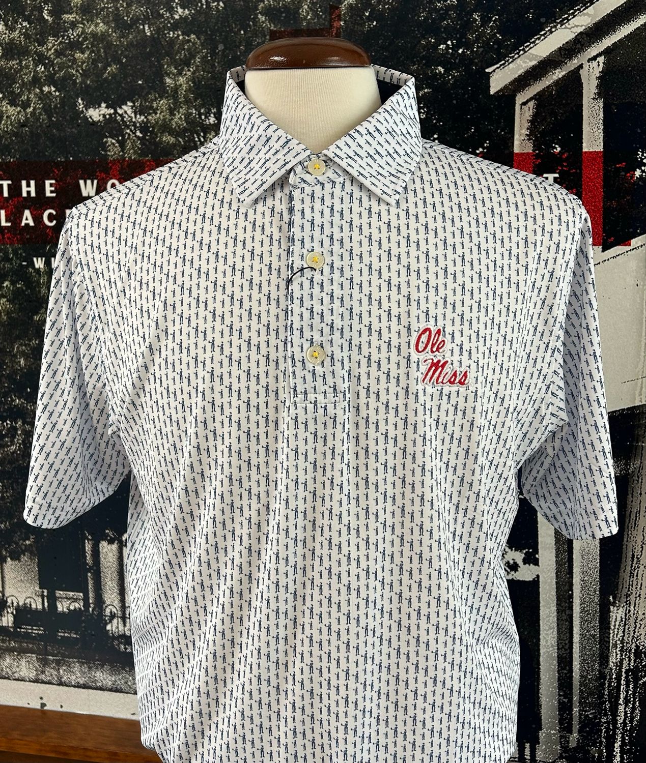 FJ The Oxford Golfer White/Navy