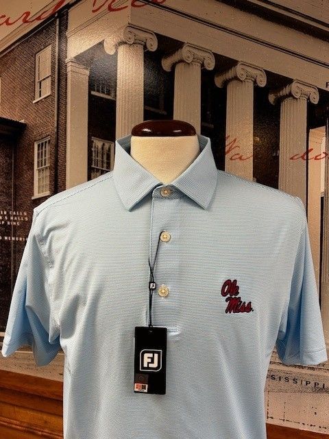 FJ MicroFeeder Stripe Lisle LtBlue/White