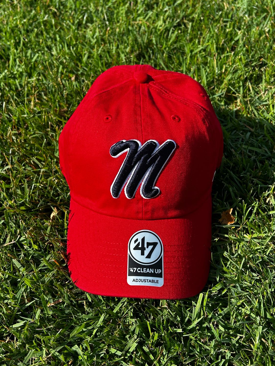 &#39;47 Brand Clean Up &quot;Ole Miss&quot; Red