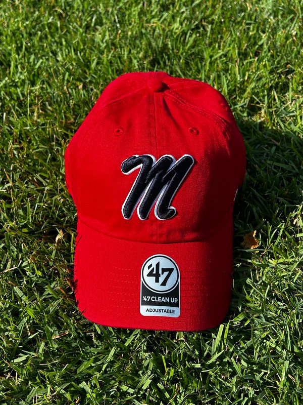 &#39;47 Brand Clean Up &quot;Ole Miss&quot; Red