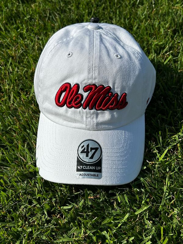 &#39;47 Brand Clean Up &quot;Ole Miss&quot; White