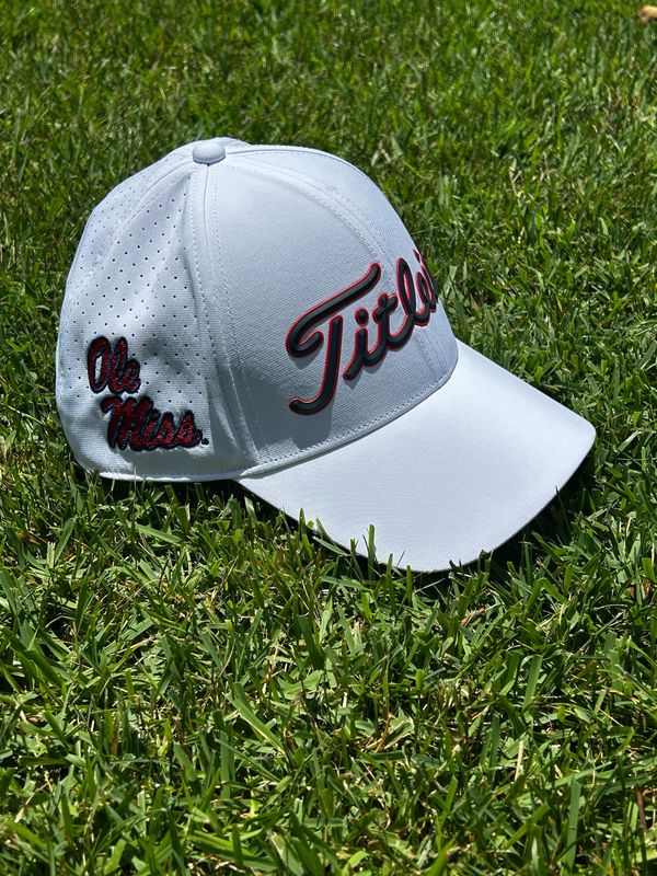 Titleist Players Tech White &quot;Ole Miss&quot;