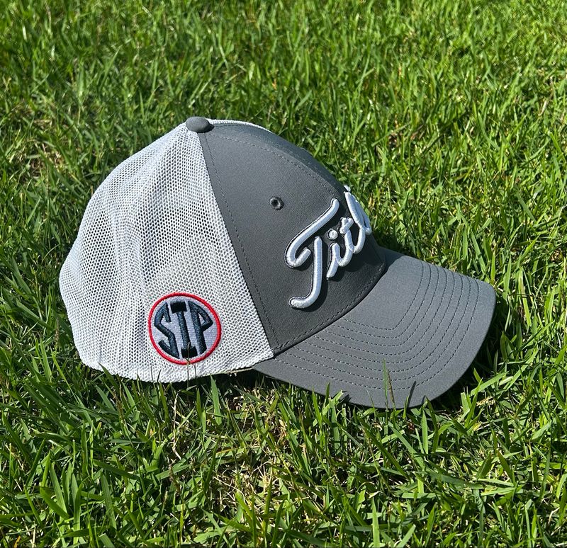 Titleist Tour Performance Mesh Charcoal/White &quot;SIP&quot;