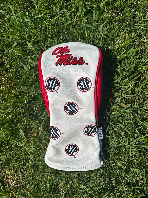 Ole Miss/SIP Fairway Headcover Red/White