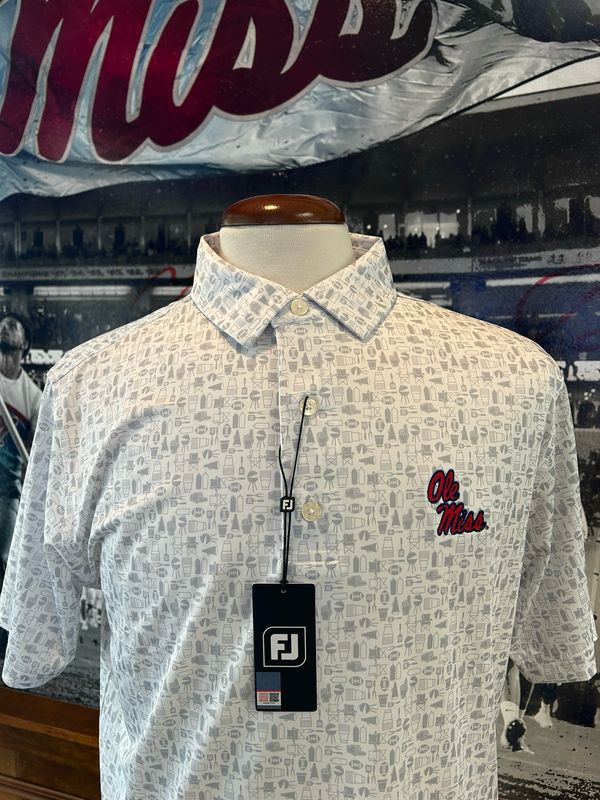 FJ Tailgate Print White/LtGrey