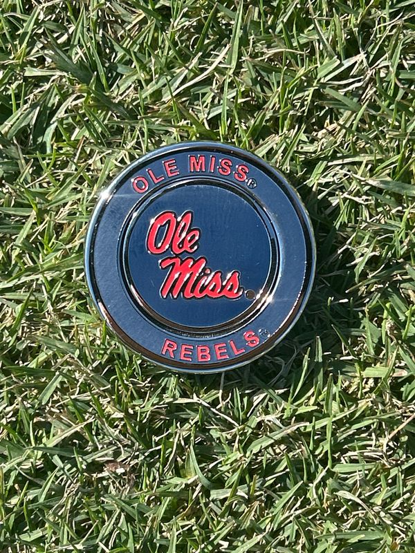 Ole Miss/SIP Duo Ball Marker "Nickel"