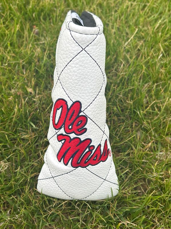 Ole Miss Elite Quilt Stitch Blade Putter Cover