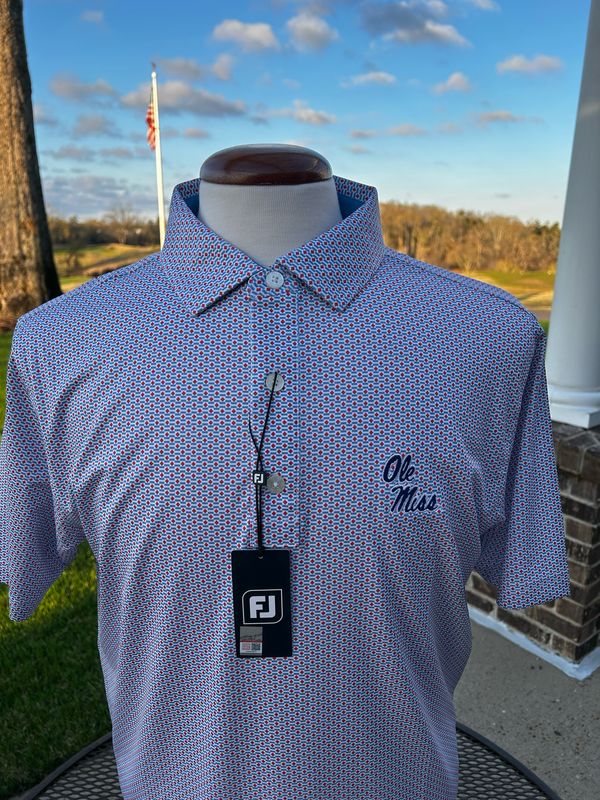 FJ Nautical Flag Lisle - Nantucket Red / Coastal Blue / White