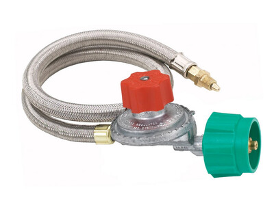 Stainless braided 5psi regulator hose for 400 &amp; 500 series