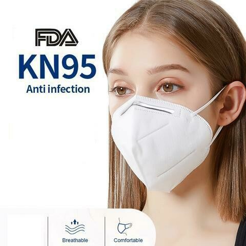 High Quality KN95 Face Mask with FDA and CE certification (20 pieces)