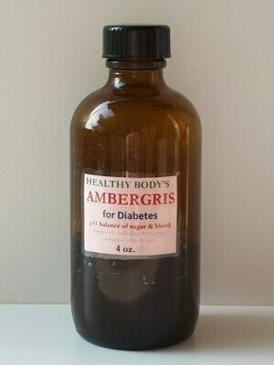 AMBERGRIS TONIC -Diabetes