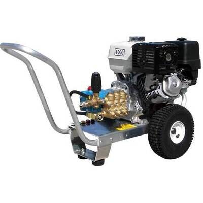 E4040HCE Eagle II Series Direct Drive 4.0 GPM @ 4000 PSI Honda GX 390 Electric Start Cat Pump