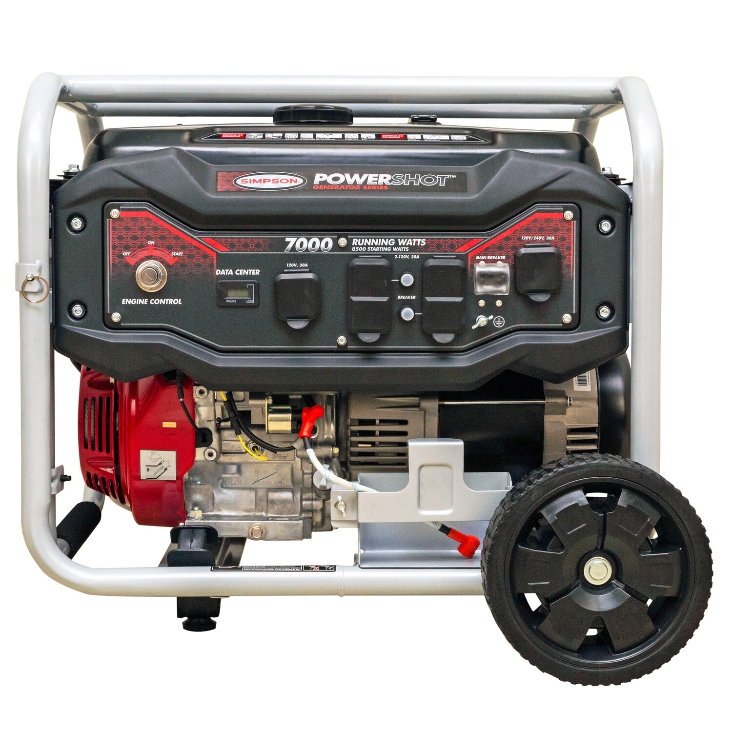 SPG7085E  SIMPSON GENERATOR 389cc 120/240V
7,000 running watt, 8,500 starting watt