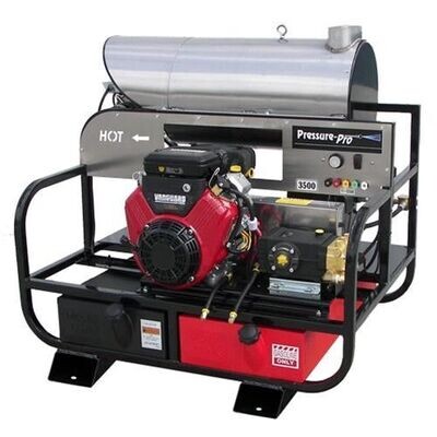 6012PRO-20GV Pressure-Pro Professional 3500 PSI (Gas - Hot Water) Super Skid Belt-Drive Pressure Washer w/ General Pump & Electric Start Vanguard Engine
**Please call for availability**