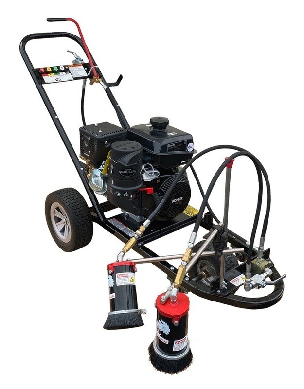 MW-CCS-390 Curb Cleaning System 4 GPM 4200 PSI Honda GX 390 Engine