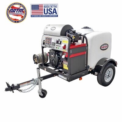 Mobile Trailer 95006
4000 PSI at 4.0 GPM VANGUARD® V-Twin with COMET Triplex Plunger Pump