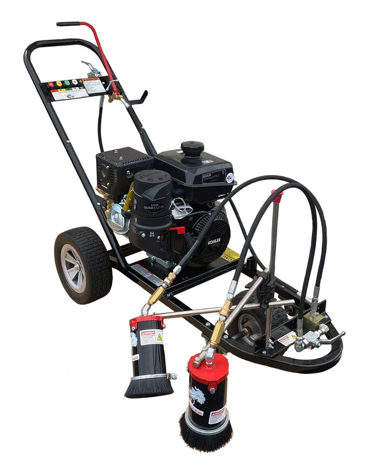 MW-CCS-440 Curb Cleaning System Kohler CH440, 4.0 GPM 4200 PSI MW-CCS-440 Curb Cleaning System Kohler CH440, 4.0 GPM 4200 PSI
