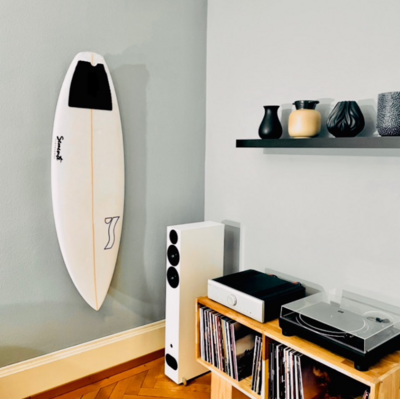 Surfboard Vertikale Wandhalterung