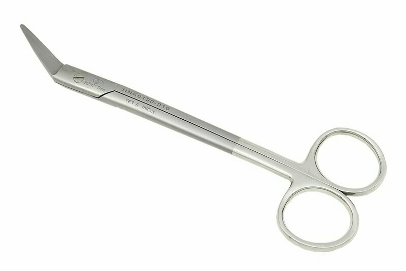 Nagelschere - Fußnagelschere mit verlängertem Stiel | Microgezahnt | 15,5 cm
