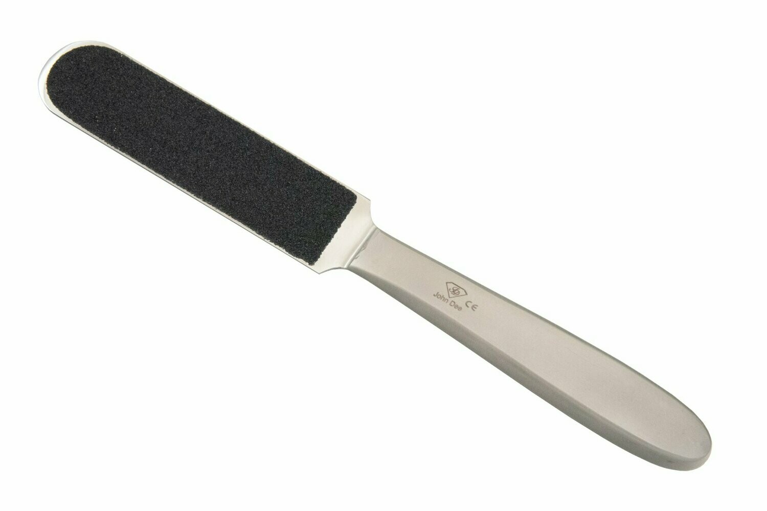 Hornhautfeile | Grobe und feine Seite | Edelstahlgriff | 22cm 