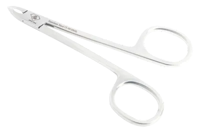 Nagelhautzange | Scherenform | Gesamtlänge 10cm | Schneide 6mm Nagelhautzange | Scherenform | Gesamtlänge 10cm | Schneide 6mm