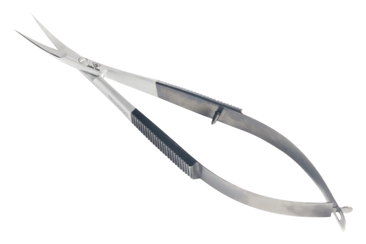 Micro Feder Schere / Gebogene Schneide / Gesamtlänge 12cm