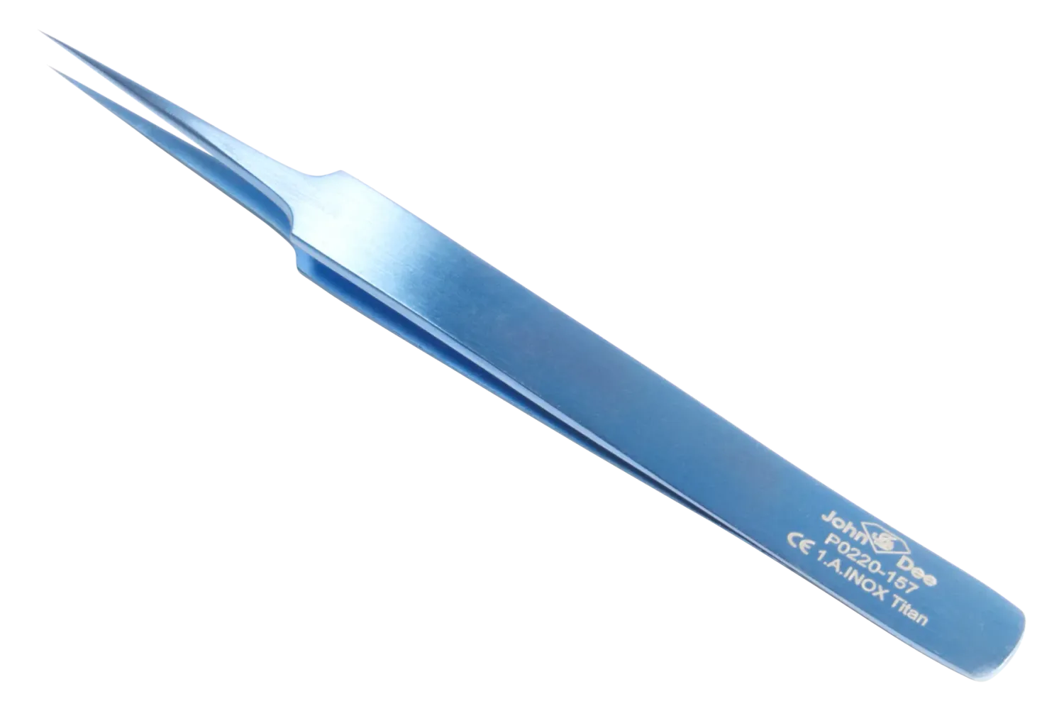 Titan Pinzette / Turmspitze / Gerade Spitze / Gesamtlänge 12cm