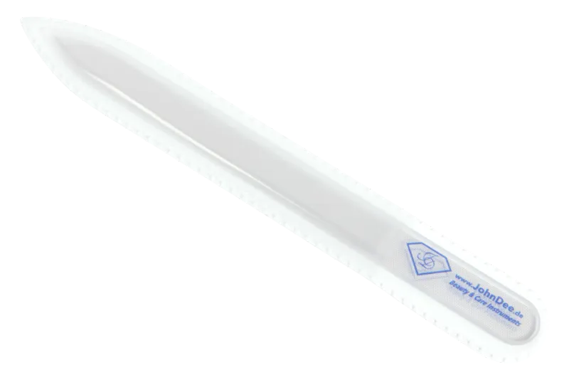 Glasnagelfeile mit Polierseite | 14cm
