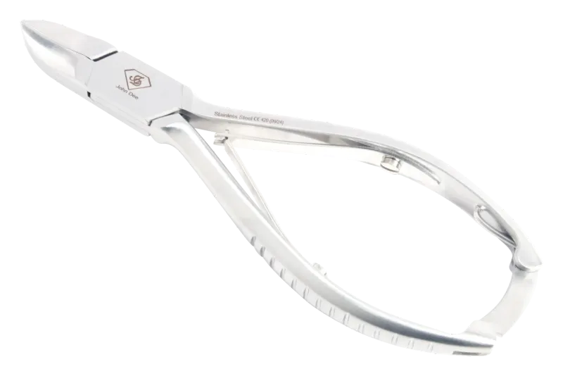 Nagelzange-Strong | stabile Ausführung | mit Verriegelung | Gesamtlänge 14,5cm | Schneide 20mm