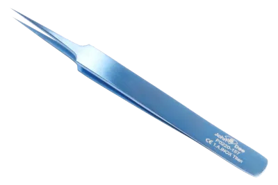 Titan Pinzette / Turmspitze / Gerade Spitze / Gesamtlänge 12cm