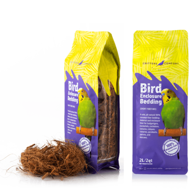 Bird Enclosure Bedding Material
Natural, Coconut Fibre Bedding