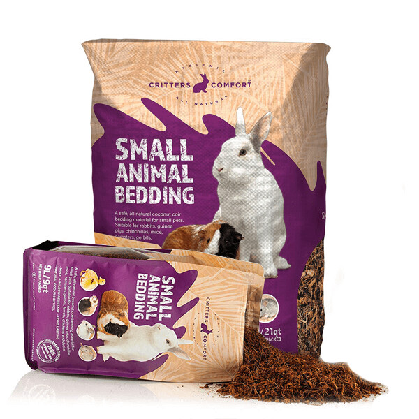 Small Animal Bedding
Natural, Coconut Fibre 20 litres
