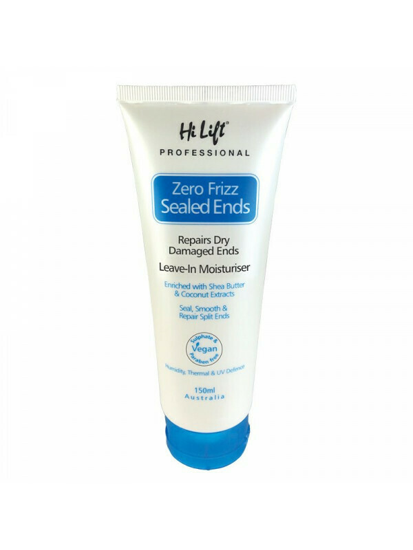 Hi Lift Zero Frizz Sealed Ends Leave-In Moisturiser 150ml Hi Lift Zero Frizz Sealed Ends Leave-In Moisturiser 150ml