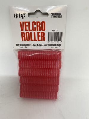 Hi Lift 13mm Velcro Roller Red (6 per pack)