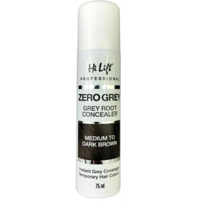 Hi Lift Zero Grey Root Concealer - Medium to Dark Brown 75ml