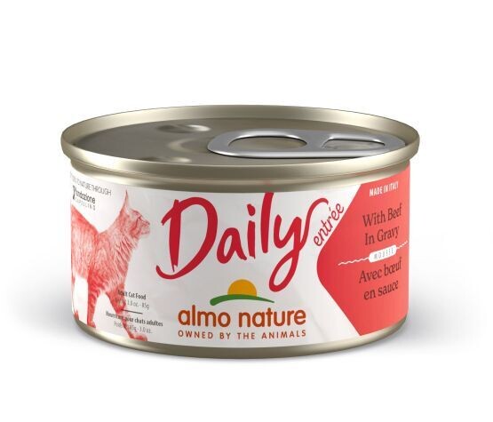 Almo Nature Italy Daily Complete Beef In Gravy Cat Wet Food 85g
