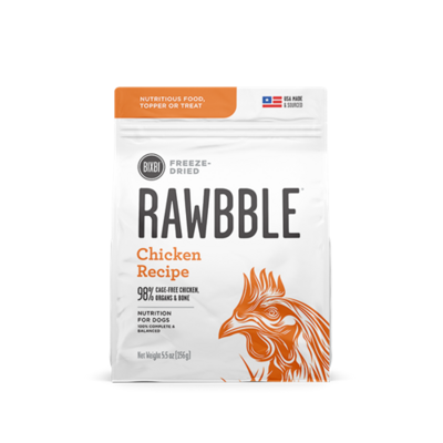 Bixbi Rawbble Freeze Dried Dog Food - Chicken Recipe
