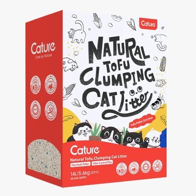 Cature Natural Tofu Clumping Cat Litter
