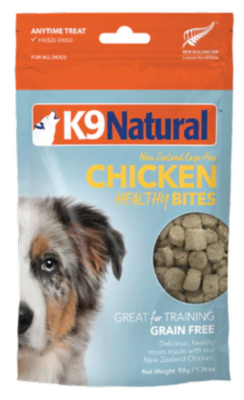 K9 Nat Dog Chicken Healthy Bites 1.76oz