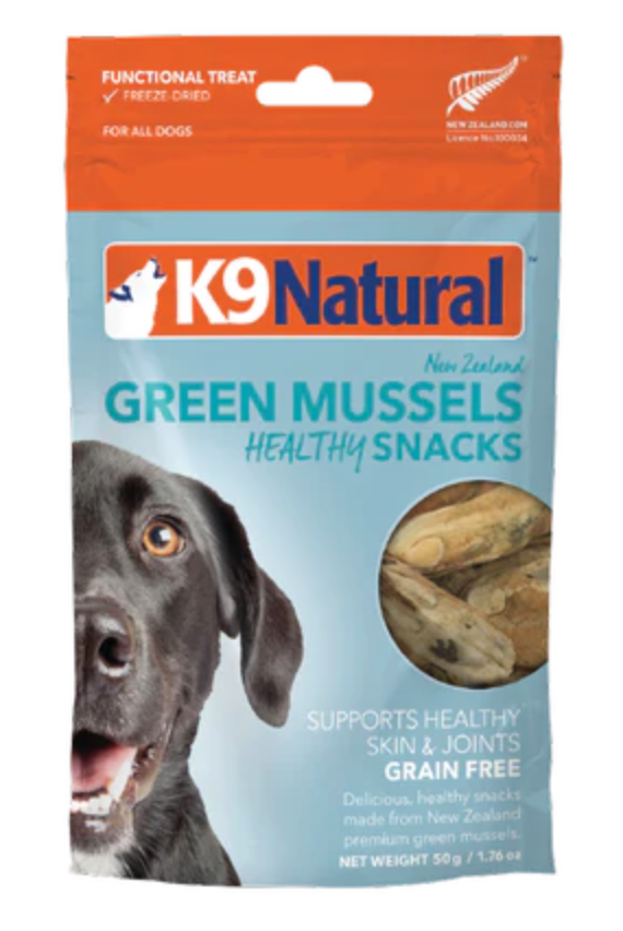 K9 Nat Dog Green Mussel Healthy Snacks 1.76oz