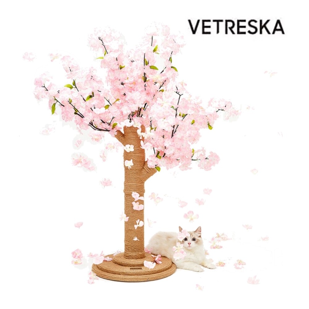 Vetreska cherry blossom cat tree