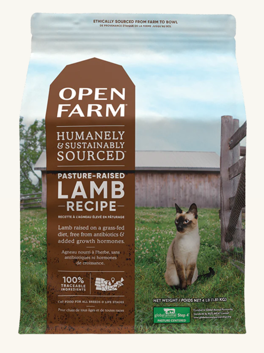Open Farm Pasture-raised Lamb 4lb Cat Dry Food