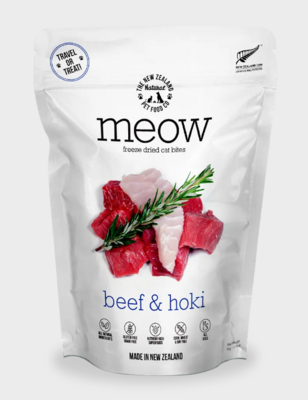 Meow Beef Hoki FD Cat Food 50g/280g