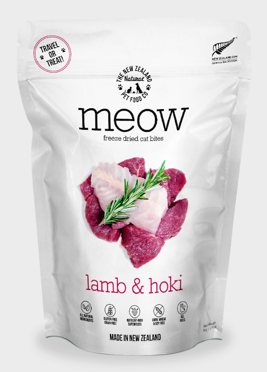 Meow Lamb Hoki FD Cat Food 50g/280g
