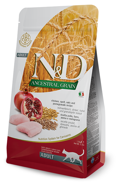 Farmina N&D Ancestral Low Grain Cat Dry Food Chicken & Pomegranate
